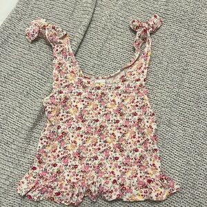 Floral Tank Top